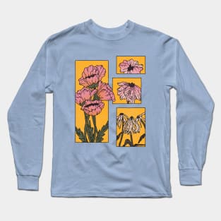 Wilt flower (yellow) Long Sleeve T-Shirt